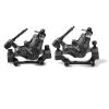 Mountain Bike Double Drive Line Pulling Disc Brake Bicycle Front Rear Brakes Calipers Device Equipped Brake Pads,Double Brake view 1