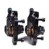 Mountain Bike Double Drive Line Pulling Disc Brake Bicycle Front Rear Brakes Calipers Device Equipped Brake Pads,Double Brake view 2