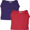 Gildan Mens Ultra Cotton Tank Top Purple/Red view 1