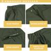 Cargo Fishing Shorts Mens Lightweight Working Hiking Shorts Knee Length Short Elastic Waist Zipper Pokcets view 3
