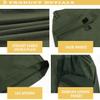 Cargo Fishing Shorts Mens Lightweight Working Hiking Shorts Knee Length Short Elastic Waist Zipper Pokcets view 4