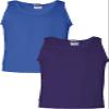 Gildan Mens Ultra Cotton Tank Top Royal/Purple view 1