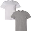 Gildan Men's DryBlend Workwear T-Shirts with Pocket, 2-Pack White/Graphite view 1