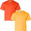 Gildan Kids' Ultra Cotton Youth T-Shirt, 2-Pack MED-Orange-Gold view 1