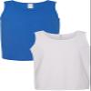 Gildan 5200 - Heavy Cotton Tank Top Royal/White view 1