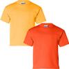 Gildan Kids' Ultra Cotton Youth T-Shirt, 2-Pack XS-Gold-Orange view 1