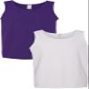 Gildan 5200 - Heavy Cotton Tank Top Purple/White view 1
