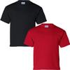 Gildan Kids' Ultra Cotton Youth T-Shirt, 2-Pack XL-Black-Cherry view 1