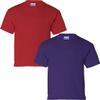 Gildan Kids' Ultra Cotton Youth T-Shirt, 2-Pack SML-Red-Purple view 1