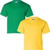 Gildan Kids' Ultra Cotton Youth T-Shirt, 2-Pack LRG-Irishgreen-Daisy view 1