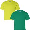 Gildan Kids' Ultra Cotton Youth T-Shirt, 2-Pack SML-SafetyGreen-Kelly view 1