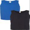 Gildan 5200 - Heavy Cotton Tank Top Royal/Black view 1