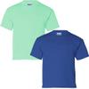 Gildan Kids' Ultra Cotton Youth T-Shirt, 2-Pack SML-Mint-Royal view 1