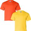 Gildan Kids' Ultra Cotton Youth T-Shirt, 2-Pack SML-Orange-Daisy view 1