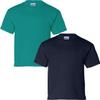 Gildan Kids' Ultra Cotton Youth T-Shirt, 2-Pack LRG-JadeDome-Navy view 1