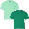 Gildan Kids' Ultra Cotton Youth T-Shirt, 2-Pack LRG-Mint-Kelly view 1