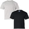 Gildan Kids' Ultra Cotton Youth T-Shirt, 2-Pack XS-Ash-Black view 1