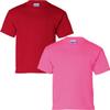 Gildan Kids' Ultra Cotton Youth T-Shirt, 2-Pack LRG-Cherry-Heliconia view 1