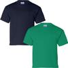 Gildan Kids' Ultra Cotton Youth T-Shirt, 2-Pack LRG-Navy-Kelly view 1