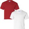 Gildan Kids' Ultra Cotton Youth T-Shirt, 2-Pack MED-Red-White view 1