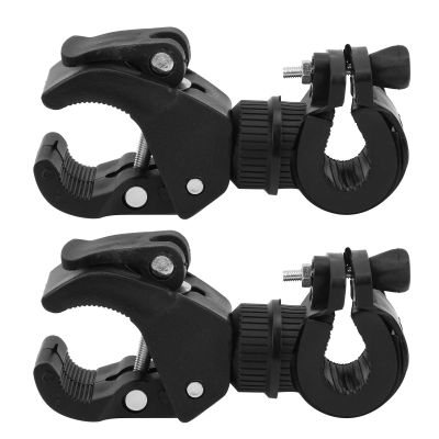 Kadimendium Bicycle Handlebar Clamp LED Flashlight Bike Clip Durable,for Flashlights,for Large-Diameter Handles, Cycle Equipment