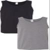 Gildan 5200 - Heavy Cotton Tank Top Black/Graphite view 1