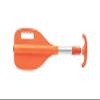 PINPOINT 71080 Boat Paddle with Hook Orange - 26-72 in. view 1