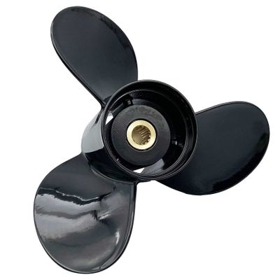 Aluminum Outboard Cupped Propeller Boat Prop 14x10 Replacement for BRP,Johnson,EVINRUDE,E-TEC 40-140HP 2-Stroke 13 Spline Tooth