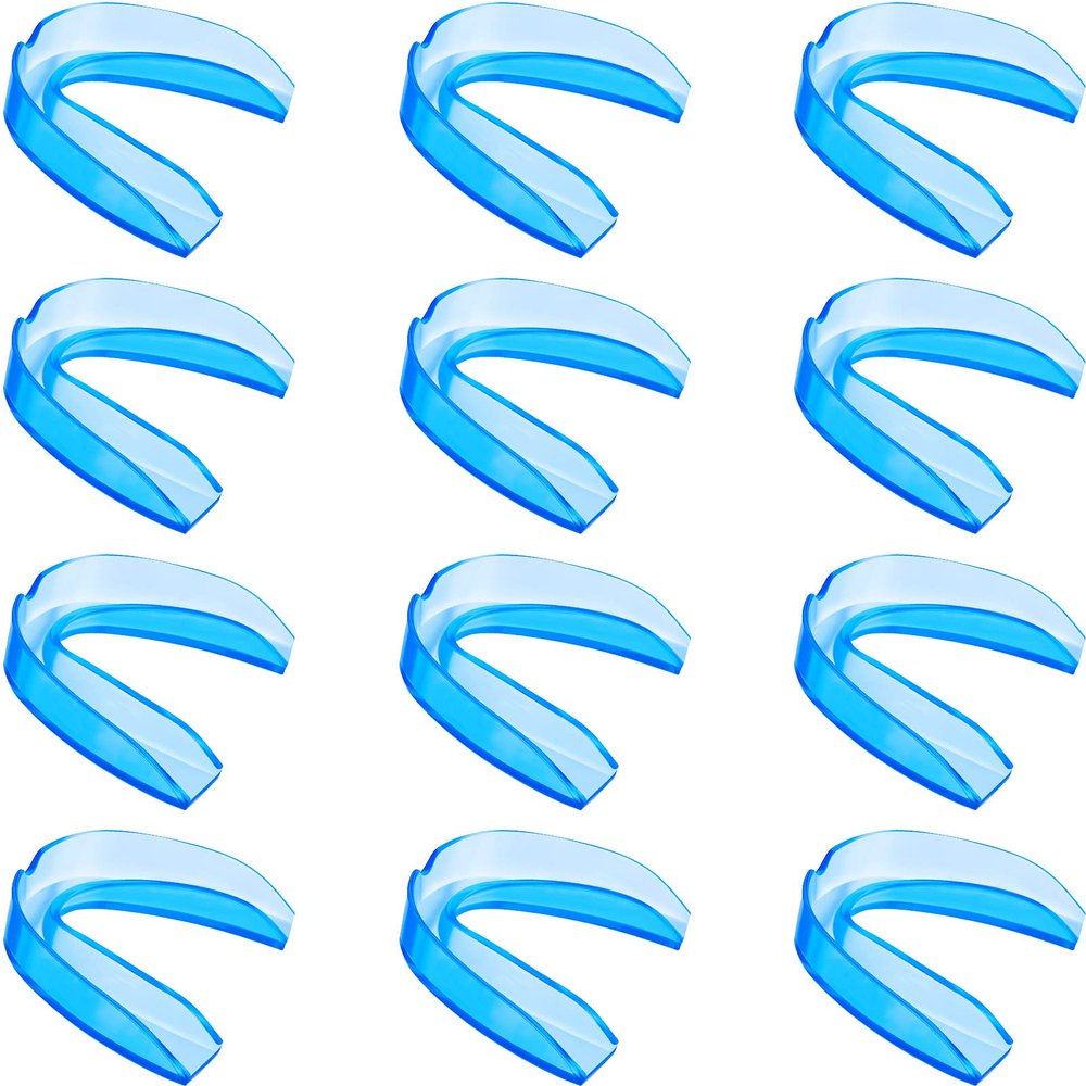 BBTO 20 Pieces Sports Mouth Guard Boxing Mouth Protection Athletic Mouthpiece for Football Basketball Hockey Karate Rugby Match(Blue,Adult (11 yrs & Above))