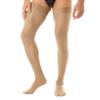 LiiYii Men's Sissy See-Through Thin Silk Stocking Stretchy Sheer Thigh High Socks Underwear Coffee One Size view 2