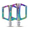 Bicycle pedal aluminium alloy Nonslip DU Bearing Ultralight MTB Mountain Road Bike Pedal M141.25mm Cyclig Components Parts (Multicolor) view 1