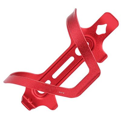 VGEBY Water Bottle Cage, Cycling Drinking Bottle Holder Aluminum Alloy Bottle Cage for Road Mountain Bikes (red) Sportequipmentbagcase Cycling Racking and Storage