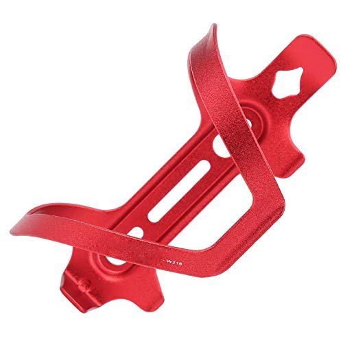 VGEBY Water Bottle Cage, Cycling Drinking Bottle Holder Aluminum Alloy Bottle Cage for Road Mountain Bikes (red) Sportequipmentbagcase Cycling Racking and Storage