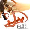 Water Bottle Cage, Cycling Drinking Bottle Holder Aluminum Alloy Bottle Cage for Road Mountain Bikes (Orange) view 4