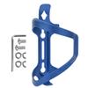 VGEBY Aluminum Alloy Bottle Cage for Cycling, Blue, Compatible with Mountain, Road, and Folding Bikes view 4