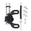 Vipxyc Bicycle Pump, Portable Mini Bicycle air Pump high Pressure 120PSI Aluminum Alloy for MTB Mountain Bike or Basketball, Bicycle inflator Pump