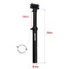 CATAZER MTB Dropper Seatpost Height Adjustable Internal External Routing 100mm Travel Bike Dropper Seat Post 30.9/31.6mm 375mm (30.9x375mm External) view 3