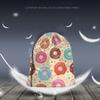 Beabes Donuts Drawstring Bags Backpack Bag Colorful Doughnuts Chocolate Blue Pink Donuts Sweet Food Dessert Sport Gym Sack Drawstring Bag String Bag Yoga Bag for Men Women view 2