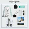 Beabes Cartoon Llama Alpaca Drawstring Bags - Backpack Bag with No Drama Llama Quote - Happy Animal Cute Pet Sport Gym Sack for Men & Women view 3