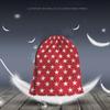 Beabes White Stars Drawstring Bags Backpack Bag Abstract USA Star Design On The Red Background Cool Symbol Sign Sport Gym Sack Drawstring Bag String Bag Yoga Bag for Men Women view 2