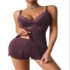Avidlove Womens Pajama Sets 2 Piece Sleepwear Lace Pajamas Cami PJS Set for Women Lilac view 1