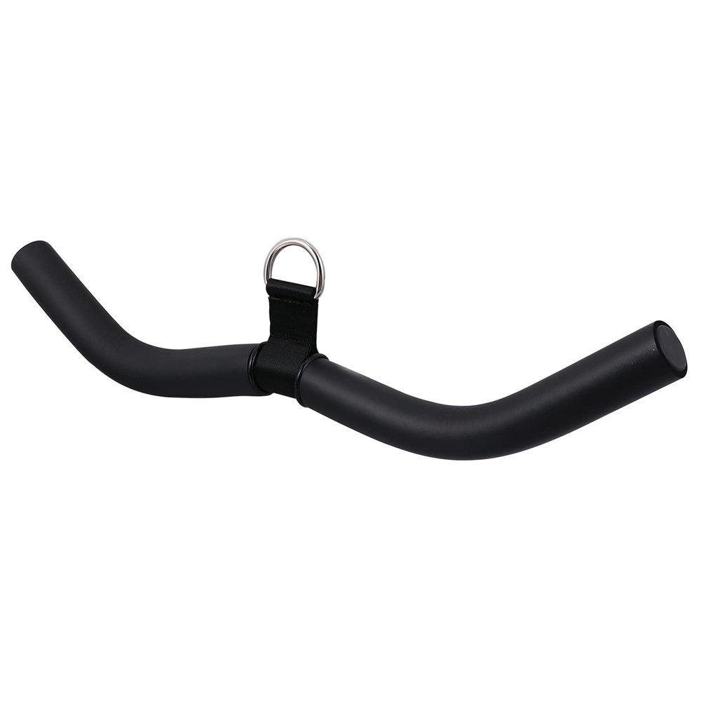 BESPORTBLE Bicep Pull Bar Bar Cable Machine Attachment Curl Pulldown for Gym Strength Workout Body Training Muscle Building (Mixed Color)