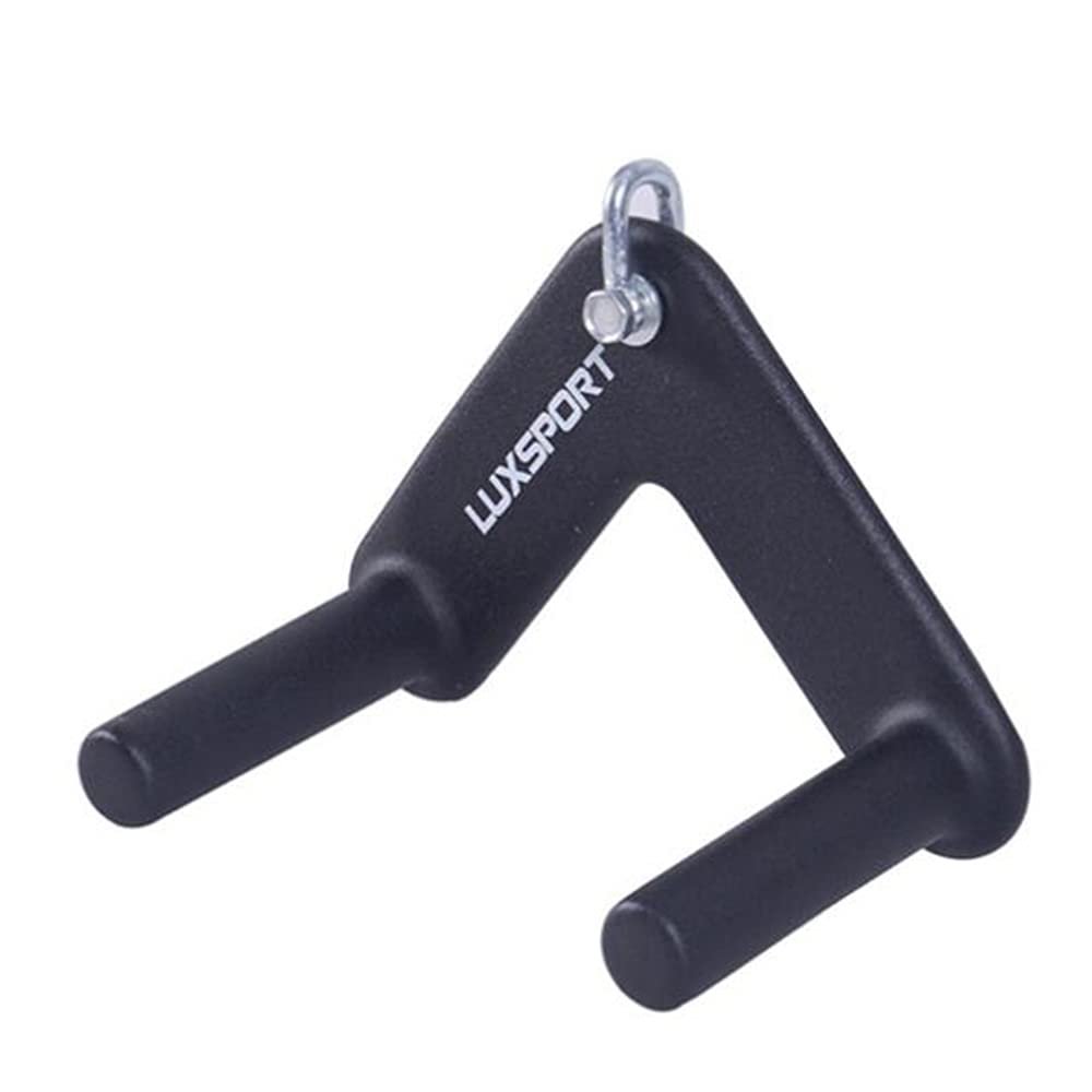WQSQ LAT Pulldown Bar, Tricep Press Down Cable Attachment, Straight Bar, Weight Machine Accessories, V-Shaped Bar for Home Gym Workout