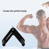 WQSQ LAT Pulldown Bar, Tricep Press Down Cable Attachment, Straight Bar, Weight Machine Accessories, V-Shaped Bar for Home Gym Workout view 2