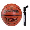 Spalding Basketball TF-250 Professional Basketball Spalding Basketball || Basketball with Pump || Basketball Combo || Basketball Size 6-7 Basketball for Men Full Size (6 + Pump) view 1