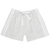 Mufeng Kids Boy Girl Cotton Athletic Running Shorts Sport Jogger Pants Drawstring Sweatpants Summer Casual Beach Shorts Grey 7-8 view 1
