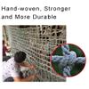 Rope Netting Climbing Nylon Climbing Kids Adults Climb Net Child Safety Net Non-Slip Sports Netting Cargo Net Heavy Duty Hemp Rope Cargo Net for Kids Adult Rock Playground Tree Net Outdoor Nets view 4