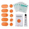 Tubolito Patch Kit Includes 5 Large and 5 Small Patches with Glue Cartridge | High-Temperature Resistance | Long-Term Sealing view 1