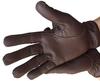 Horse Riding Men's Gloves All Leather 100% Real Leather TAN & Black Premium Quality Gents Equestrian Gloves (XL, Dark Brown) view 3