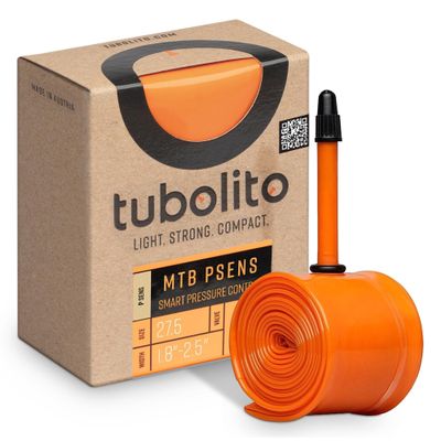 Tubolito - MTB Tubo Lightweight Bike Inner Tube | Light, Strong, Compact, Durable | Puncture & Pinch Flat Protection | 27.5" Mountain Bike Tube | Ideal for Standard & Plus Size Tires